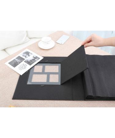 Ywlake 4x6 Photo Album - Extra Large Capacity for 500 Photos | Family & Wedding Picture Albums | Horizontal & Vertical | Black - Buy Online on GoSupps.com