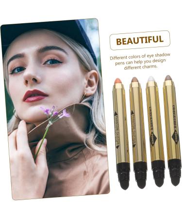 NULYLU 4pcs Eye Shadow Stick Metallic Eye Shadows Plastic - Buy Online on GoSupps.com