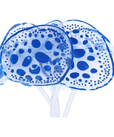VOCOSTE Silicone Glowing Blue Aquarium Coral with Sucker - Stunning Simulation for Fish Tank Decor - Buy Online on GoSupps.com