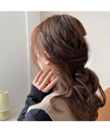 Clincher Hair Clip | Vintage Clincher Combs Clamp Grip | Fishtail Hair Clip Ponytail Banana Clip for Women And Girls Hair Accessories Transparent - Buy Online on GoSupps.com