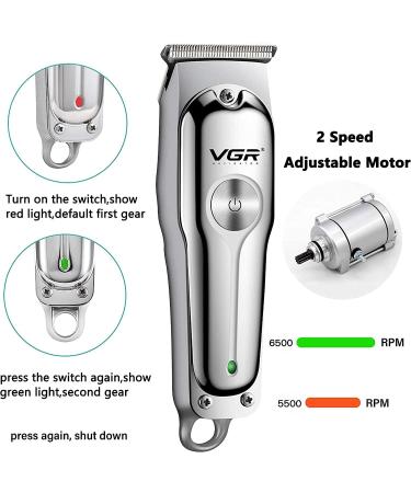 Electric Hairdresser Cordless T-Blade Trimmer Kit - Family Grooming (Silver) | Best International Shipping - Buy Online on GoSupps.com