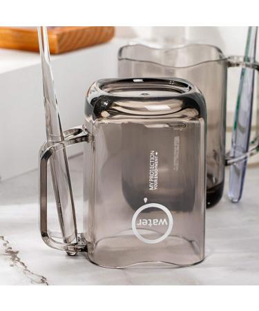 Buy Cabilock Kids Clear Plastic Crystal Water Cup & Organizer - Tumbler & Toothbrush Storage for Bathroom - Buy Online on GoSupps.com