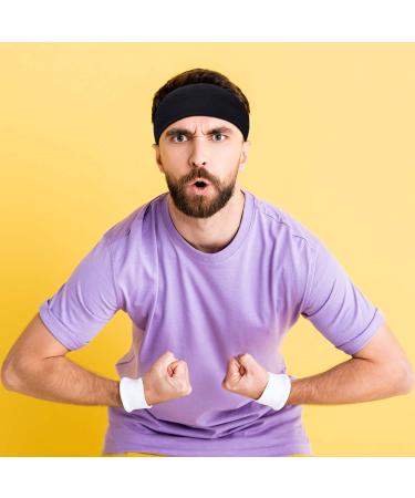 6-Piece Black Button Headband Set for Nurses & Doctors - Elastic Hair Band for Ears Protection and Face Cover Holder by WILLBOND - Buy Online on GoSupps.com