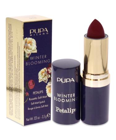PUPA Milano Winter Blooming Petalips Lipstick 018 Ruby Rose - Lightweight Matte Finish Delicately Scented - International Shipping Available - Buy Online on GoSupps.com