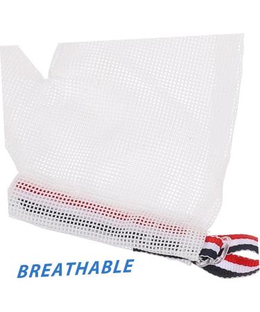 minkissy 2 Pairs Anti-eating Gloves Items Finger Sucking Guard Nail Biting Treatment Pacifier Thumb Sucking Stop for Infant Thumb Breathable Girl Child Nylon White Thing - Buy Online on GoSupps.com