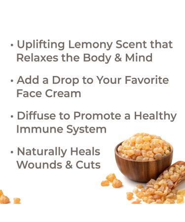 Buy Plant Therapy Organic Frankincense Frereana Essential Oil 100% Pure & USDA Certified - Natural Aromatherapy 30 mL - Buy Online on GoSupps.com