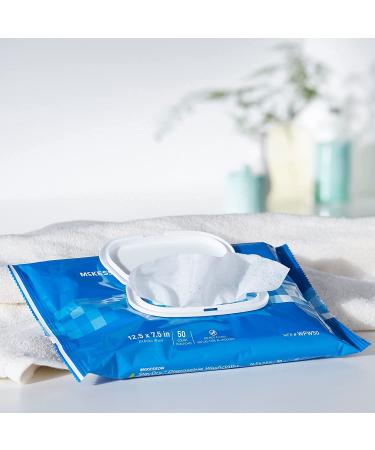 McKesson StayDry Disposable Wipes with Aloe | Incontinence Washcloths 50ct/Pack, 12 Packs | Alcohol-Free & Gentle for Adults | 600 Total Wipes - Buy Online on GoSupps.com