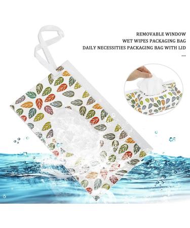 4 Pack Wipes Dispenser Travel Wipes Case Reusable Refillable Wet Wipe Bag Travel Wipes Dispenser Wipe Pouches for Baby or Personal - Buy Online on GoSupps.com