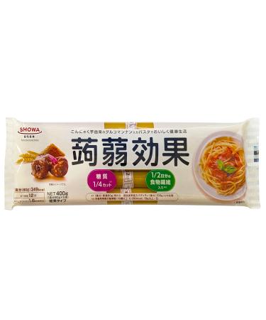 Showa Japanese Konjac Pasta Spaghetti 400G x6 | Vegan Low Calorie Food | Product of Japan