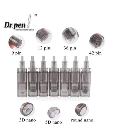 Dr.pen Ultima A7 Replacement Cartridges - Pack of 10 (36 Bayonet) | High-Quality Microneedle Cartridges - Buy Online on GoSupps.com