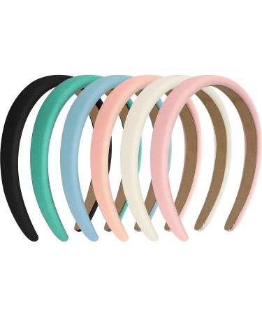 Pink Jaciya Padded Headband for Women - Wide Fashion Hair Band Accessory - Buy Online on GoSupps.com