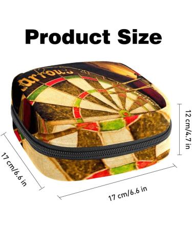 Cool Sport-Dart Women's Napkin Storage Bag & Portable Menstrual Cup - Stylish Zipper Bag for Teens & Women - Buy Online on GoSupps.com