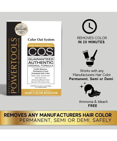COS Original Color Out System - Safely Remove Hair Color | Ammonia-Free Formula | Guaranteed Authentic - Buy Online on GoSupps.com