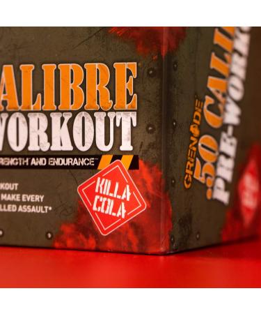 Grenade 50 Calibre Pre-Workout Devastation Sachets - Killa Cola Flavor | 50 Servings - Buy Online on GoSupps.com