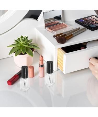 Lot de 20 Flacons Vides pour Vernis Ongles 5 Ml Flacons en Verre Transparents Rectangulaires avec Pinceau Int gr Distributeurs Rechargeables pour Gel et Nail Art Usage - Buy Online on GoSupps.com