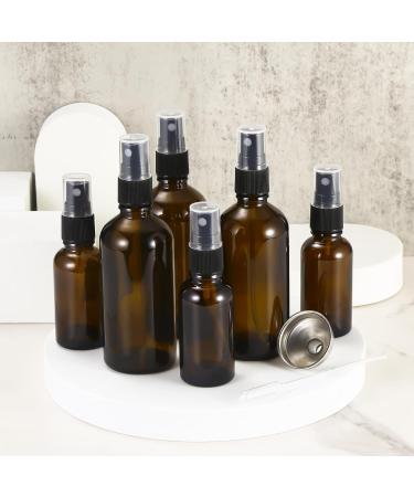 ALIFEIA 30ml Amber Glass Spray Bottles Small Empty Fine Mist Refillable Travel Spray Bottle for Cleaning Perfume Aromatherapy Cosmetic Sprays Hair Essential Oils with Fine Mist Dispenser(3 Pack) Amber 3 Pack 30ml - Buy Online on GoSupps.com