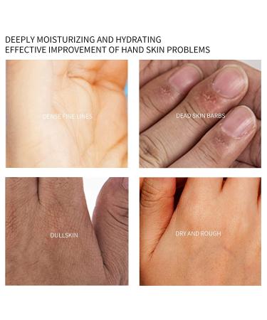 Moisturizing Hand Mask Gloves - 5 Pack for Dry Skin, Anti-Aging, and Nourishing Care - Lavender Scented - Buy Online on GoSupps.com