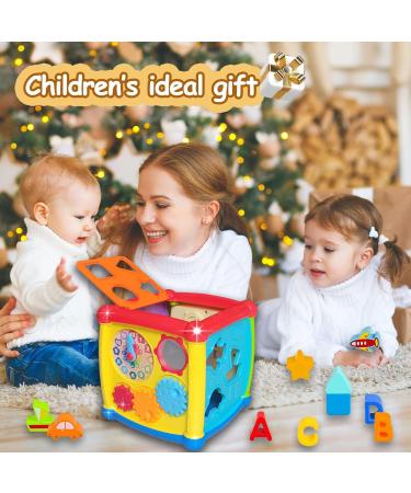 Shop Amlgbtop 6-in-1 Motor Cube Baby Toy - Ideal Montessori Gift for 1-3 Year Olds | International Shipping Available - Buy Online on GoSupps.com