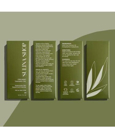 Organic Tamanu Oil - 100% Pure Cold Pressed Unrefined | Hydrating Skin & Haircare Soothes Irritation Reduces Scars & Acne - Perfect for All Skin Types - Buy Online on GoSupps.com