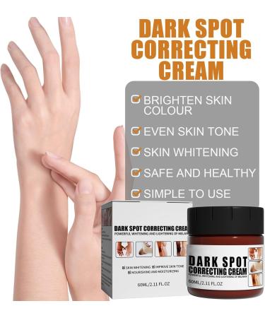  Generisch Brightening Cream for - 2 x 60ml - Brightening Cream for Elbows - Gentle Cream to Beautify Body Skin - Dark Spot Correction - Lightening Black Skin - Buy Online on GoSupps.com