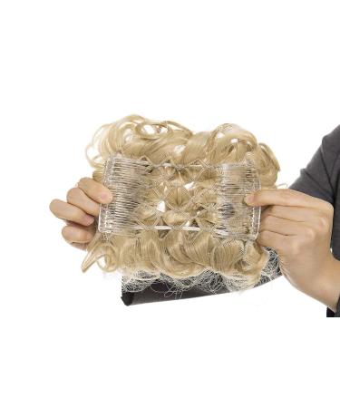 Rich Choices Combs Hair Extensions - Ash Blonde Mix Hair Ties for Updos Braids & Ponytails - Buy Online on GoSupps.com