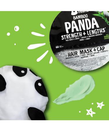 Bear Fruits Bamboo Strength + Length Hair Mask with Panda Cap 20 ml - Buy Online on GoSupps.com
