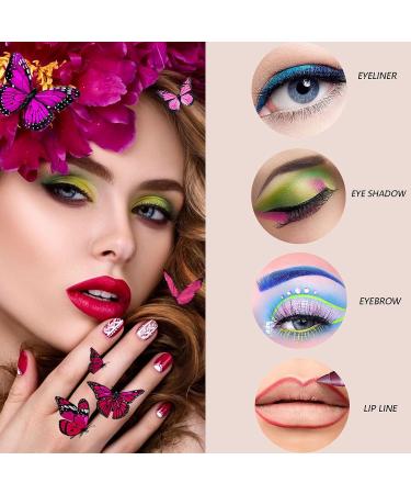 4 Colors Matte Waterproof Eyeliner Pen Set - Metallic Glitter Pencil Kit for Women - Buy Online on GoSupps.com