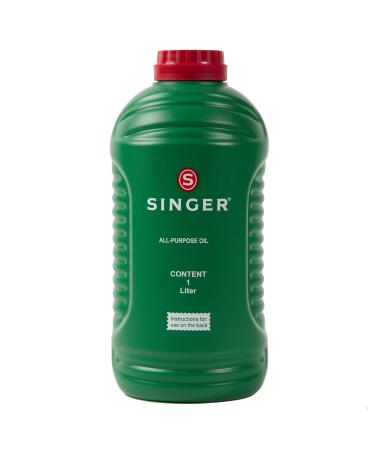SINGER Industrial Sewing Machine Oil - 1 Liter (33.8 Oz.) All Purpose Oil