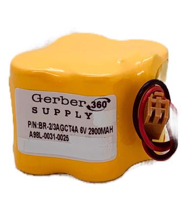 BR-2/3AGCT4A (A98L-0031-0025) 6V 2900mAH Backup Battery for Fanuc Control
