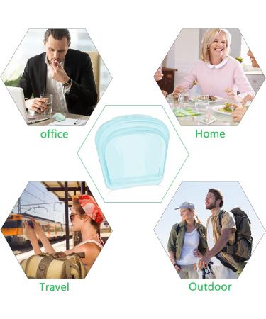 Buy Nuenen 4-Piece Portable Silicone Pill Pouch Set - Reusable Clear Travel Organizer Bags for Easy Medication Storage | International Shipping Available - Buy Online on GoSupps.com