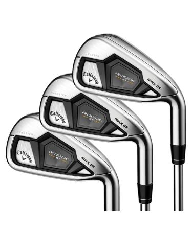 Callaway Golf Rogue ST Max OS Iron Set Right Steel Regular 5 Iron - PW
