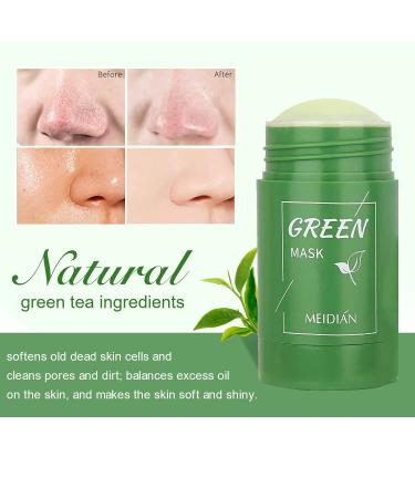 Meidian Green Tea Mask Deep Clean Pores Remove Blackheads Balance Oil & Water Moisturize Skin Suitable for All Skin Types | International Shipping - Buy Online on GoSupps.com