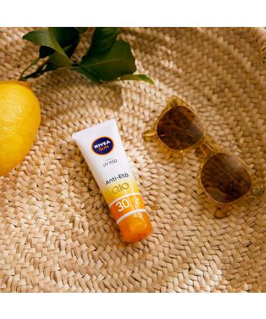 NIVEA Sun UV Face Anti-Aging Sun Cream Q10 30 SPF 50 ml - Buy Online on GoSupps.com