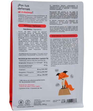 VAMINTER Naturamins Kids Repellent for children with vitamin C natural support of the immune system and defense forces lemon flavor 60 pieces - Buy Online on GoSupps.com