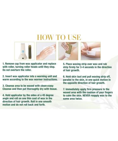 Clean + Easy Sensitive Roll-On Wax Refill 12-Pack - Ideal for Sensitive Skin & All Hair Types - Buy Online on GoSupps.com