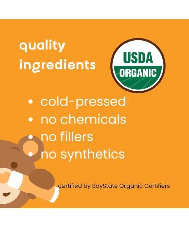 OoogieBear Organic Body Balm - Relief for Dry Itchy Skin & Congestion - Safe for Infants - Travel Size with Pouch - Doctor Made - Buy Online on GoSupps.com