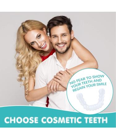 2 Pcs Fake Tooth Temporarily Fix Your Teeth Instant Smile Moldable Thermal Fitting Beads Adjust to Fit Your Teeth Replace a Missing Tooth for Teeth Whitening Kit - Buy Online on GoSupps.com