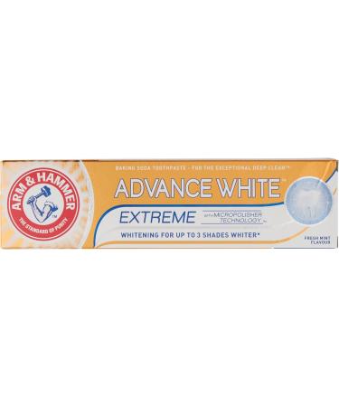  Arm & Hammer Advanced Whitening Arm and Hammer Toothpaste Tube (75ml) - Buy Online on GoSupps.com