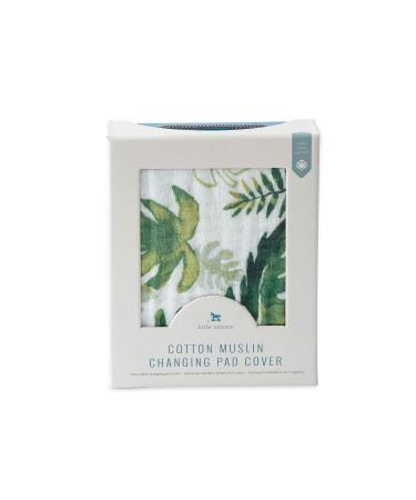 Little Unicorn Tropical Leaf Changing Pad Cover | 100% Cotton Muslin | Super Soft | Machine Washable - Buy Online on GoSupps.com