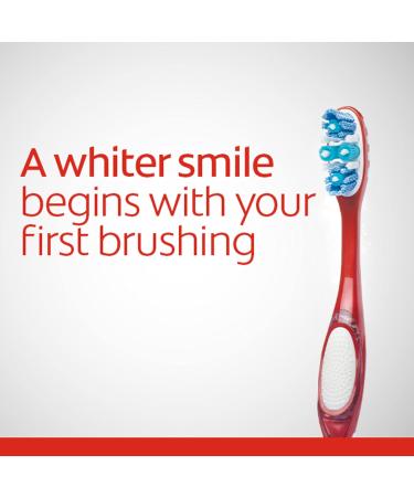 Colgate 360 Advanced Floss Tip Soft Toothbrush for Adults - 4 Pack - Buy Online on GoSupps.com