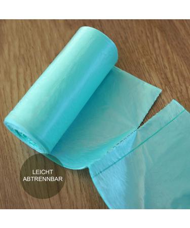 Zuras 60L Organic Waste Bags - 75 Compostable & Biodegradable Garbage Bags | Tear-Resistant Waterproof DIN EN 13432 Certified - Buy Online on GoSupps.com