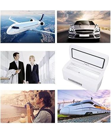 Mini Diabetic Cooler Insulin Refrigerator Portable Medicine Fridge Compact Medication Cooling Case For Car Travel 2-8 Home Medical Organize Cooler Box Single battery - Buy Online on GoSupps.com