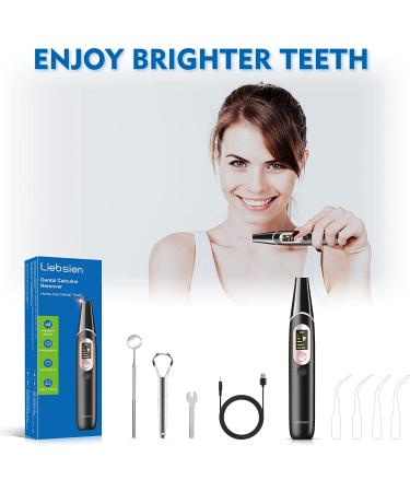 Liebsien Dental Cleaner Tool Kit for Adults - 5 Modes, IPX6, LED Screen - Oral Care Set - Buy Online on GoSupps.com