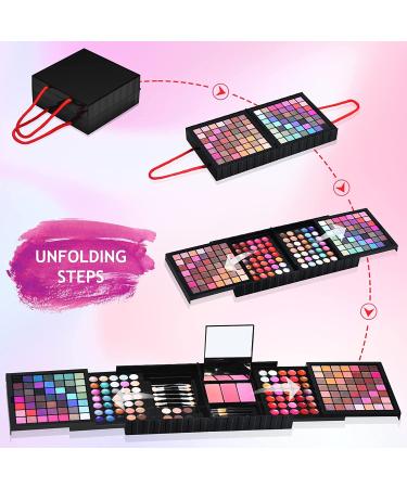 Complete 177 Color Makeup Palette + 20 Brushes Set for Women - Perfect Gift for Girls, Mother's Day - All in One Makeup Kit - Buy Online on GoSupps.com
