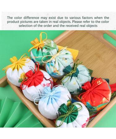 Sachet sac avec Pour pompon Style chinois sacs de parfum portables pochette d'emballage cadeau f te faveur poche d corative Jaune - Buy Online on GoSupps.com