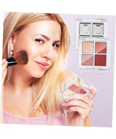 FOMIYES 6 Pcs Empty Eye Shadow Pallet Eyeshadow Palette Makeup Palette Plastic Transparent - Buy Online on GoSupps.com