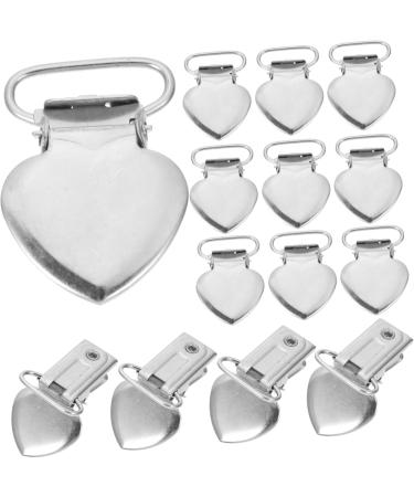 Holibanna 150 Peach Heart Chip Clip - Practical Pacifier Holder & Men's Lifting Belt Fastening Clips - 2 Pack (3.5x2.2cm) | International Shipping Available - Buy Online on GoSupps.com