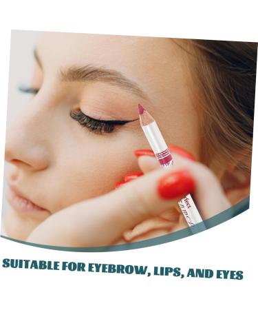 Didiseaon 2pcs 12 Lip Eyeliner Pencil Eye Shadow Glitter Eyeliner Pencil Eye Liner Sharpeners Shimmer Make up - Buy Online on GoSupps.com