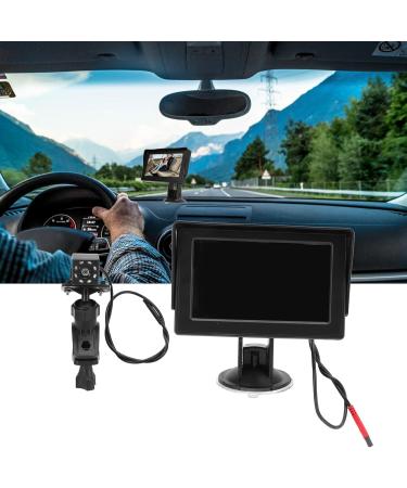 4.3" Baby Car Seat Monitor - HD Waterproof Rear Facing Camera for Cars Trucks & SUVs - Safe Baby Recording - Buy Online on GoSupps.com