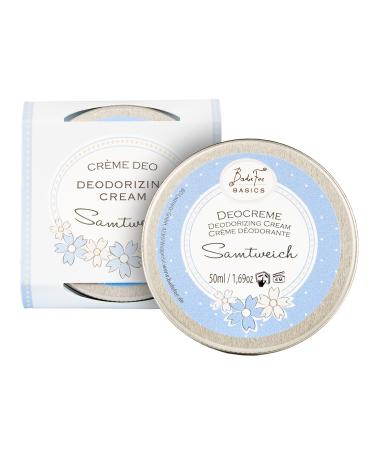 BATEFEE DEO -cream velvet soft vegan (50ml) - without aluminum/with shea butter coconut & almond oil - gentle care & 24h protection against sweating smell for sensitive armpits - fragrance after Jasmin & Zitrus - Buy Online on GoSupps.com